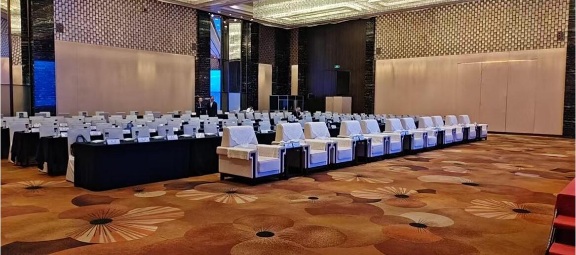 ​我院为江苏省-施蒂利亚州经贸洽谈会提供同传翻译服务